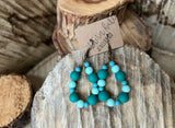 Caribbean - Matte Glass Bead Dangles