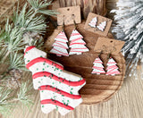 Little Debbie Cake Wooden Earrings