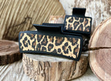 Mini Leopard Cork Clip
